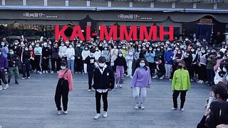 【KAI Jin Zhongren】Mmmh latest solo random live singing who dance 2021 Guangzhou New Year's Day KPOP 