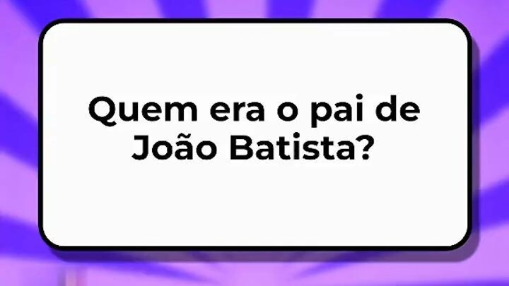 QUIZ BÍBLICO