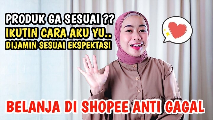BELANJA DI SHOPEE ANTI GAGAL SESUAI EKSPEKTASI