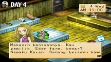 BERKENALAN DENGAN KAREN | HARVEST MOON: BACK TO NATURE - DAY 4