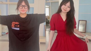 Loose, three-quarter-length sleeves can make you look heavier—so why not boost your confidence and g