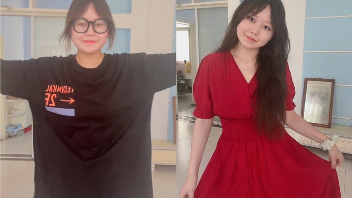 Áo tay lỡ dáng suông sẽ làm người mặc trông béo hơn, hãy tự tin hơn một chút và thử những chiếc váy 