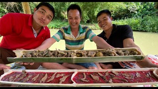 TIẾT CANH ỐNG TRE