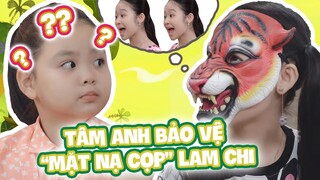 TÂM ANH HÓA MẶT NẠ "TÙM LUM TÙM LA" BẢO VỆ "MẶT NẠ CỌP" LAM CHI | Đẹp TV