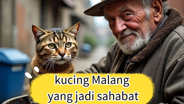 Kucing Malang yang jadi Sahabat (AI storytelling) WilStory