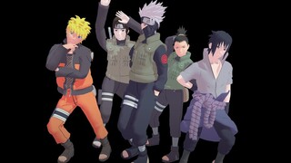 Kiss Me, I Love You【NARUTO MMD】NARUTO*SASUKE*KAKASHI*SAI*SHIKAMARU