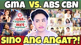 ABS-CBN VS GMA CHRISTMAS STATION ID 2021 | REACTION VIDEO