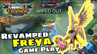 MOBILE LEGENDS BANG BANG | Freya Revamped Game Play