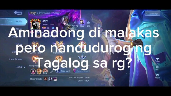 kaya naba ng Tagalog Ang Visaya #fyppppp #mlbb