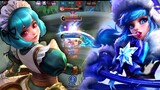 2 Blue Haired lolis harrass enemies!! Angela and Ruby Gameplay