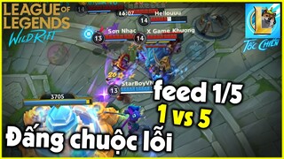 (Tốc Chiến moment) Yasuo Def nhà chính 1 vs 5 Lật Kèo của Lật Kèo | StarBoyVN