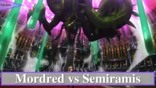 Fate Apocrypha - Mordred vs Semiramis!!!!!