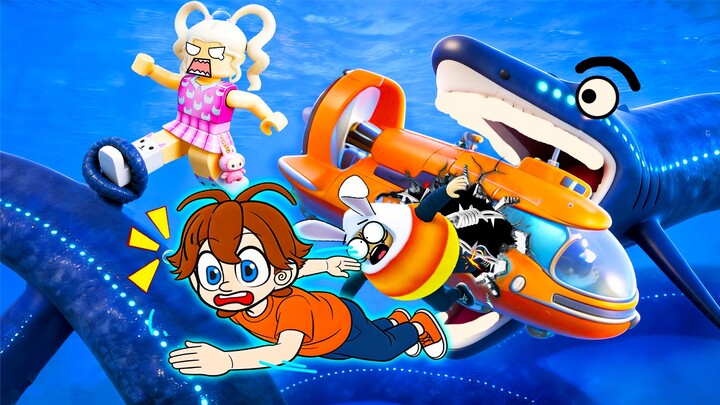 At 10,000 meters deep, a giant eel appears, utterly overwhelming! The submersible is swallowed whole