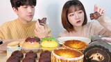 Chinese and Korean couples enjoy double dessert happiness! It is said that watching will bring good 