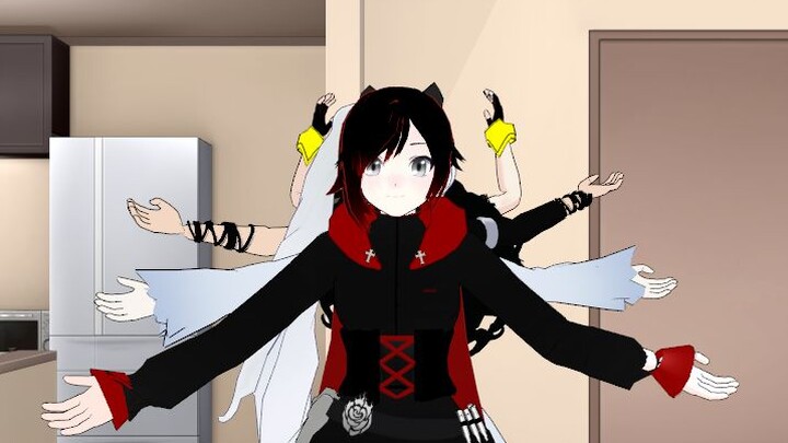 【RWBY/MMD】团建：禁忌“四重存在”（快跑）