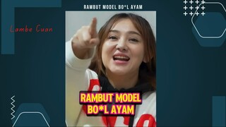 Rambut ala jembul ayam