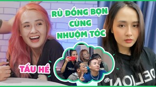 [Tấu Hề] Nam Khánh x KanHy xúi nhuộm lại tóc đen : Nhuộm nửa đầu thì hết thuốc ?!!