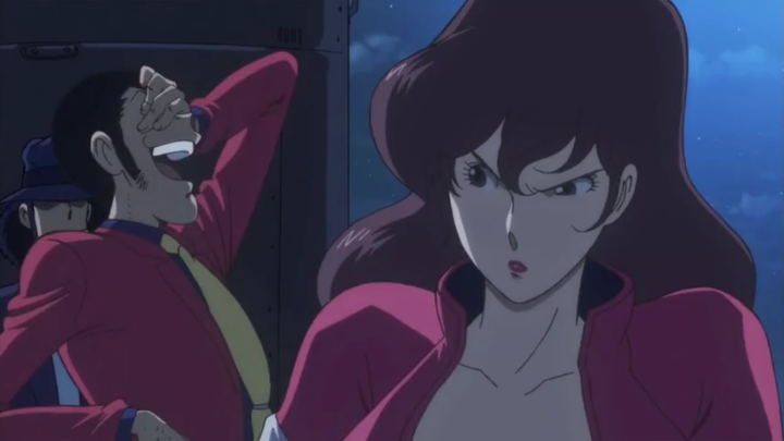 What did Mine Fujiko do to Conan on the submarine? Was Conan really checked?