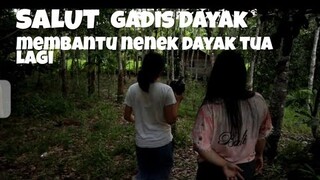 RESPECT❗ GADIS DAYAK MELANJUTKAN KEBAIKAN YANG SELALU DI LAKUKAN ALMARHUM.
