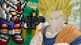 Homemade "Dragon Ball" 3D fighting matchless game? Pixel version of JOJO eating chicken! [You do it 