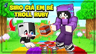 Siro Giả Em Bé Phá Nhà Noob Ruby Trong Làng Hero Team
