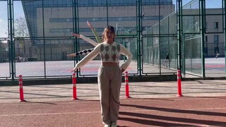 Girl group spirit♡ Let's do aerobics in a girl group style! (Physical Education Final Exam)