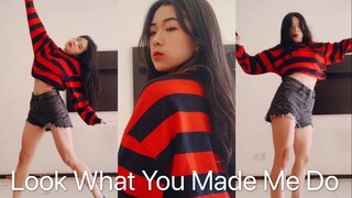 【阿琳】b站首个cover！高中生翻跳itzy留真solo舞蹈Look what you made me do|隔离期宅家竟然开扒只在综艺里出现过镜头都不全的舞