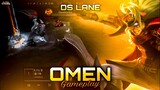Omen Solo Lane Gameplay | With Voice-over Guide | Best Build and Arcana | Clash of Titans | CoT |