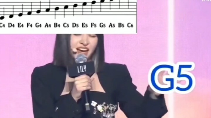The backing vocalist handles the high notes, while the lead singer accentuates them.