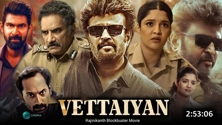 Vettaiyan (2024) Dual Audio [Hindi-Tamil] 720p