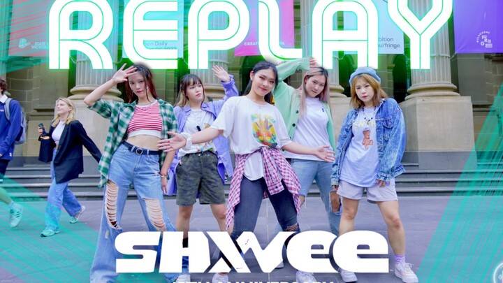 【สุขสันต์วันครบรอบ 15 ปีของชินนี่】SHINee - พี่สาวสวยจริงๆ REPLAY การแสดงบนท้องถนน การเต้นคัฟเวอร์