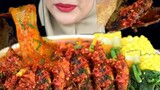 ASMR PAPEDA | PAPEDA IKAN TONGKOL KUAH MERCON dari @deltafoods siap saji || ASMR INDONESIA