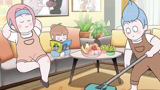 [Poplar Putih dan Oranye] Ajak anak-anak makan sesuatu yang enak, haha!