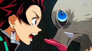 Kimetsu no Yaiba Kamado Tanjiro VS Kubihira Inosuke