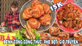 BÁNH CỐNG Sóc Trăng 15k, chủ quán chia sẻ công thức "pha bột" gia truyền hút khách| Địa điểm ăn uống