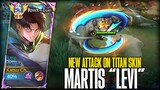 [VOICE JAPAN] ATTACK ON TITAN SKIN: MARTIS "LEVI" FULL EFFECT!! | MLBB x AOT SKIN COLLABORATION