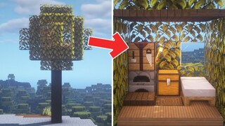 Hidden Tree House in Minecraft