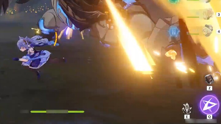 [Genshin Impact] This may be the coolest Ancient Rock Dragon Lizard raid you have ever seen