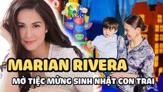 Marian Rivera mở tiệc mừng sinh nhật con trai 3 tuổi, diện mạo quý tử khiến netizen “ngất xỉu"