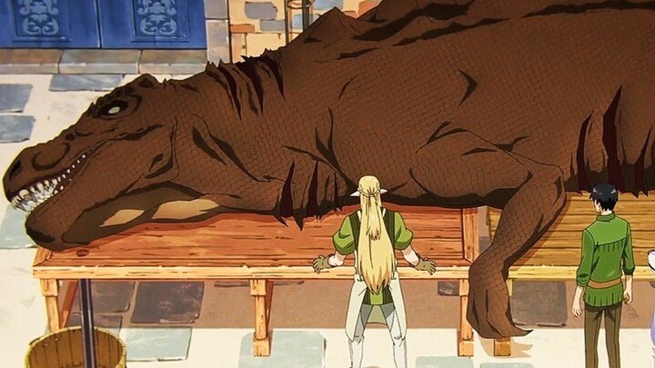 Elf Satu Ini Kaget Karena MC Bawa Dinosaurus wkwkwk | Fanart