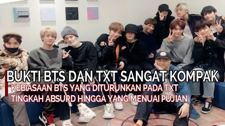 FAKTA UNIK BTS & TXT! Tingkah Lucu Hingga Sikap Menuai Pujian Yang Diturunkan Dari BTS ke TXT