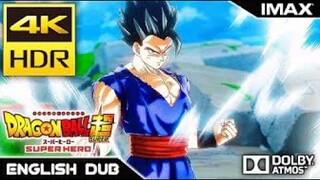 Gohan Vs Gamma 1 Full Fight In English Dub (4K 60FPS) Dragon ball Super Super Hero