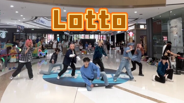 南昌现在还有路演lotto的！超帅！！！【lotto-exo全体直拍】6.16南昌西湖万达路演