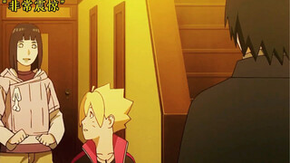 Sasuke returned to Konoha Village, and Boruto wanted to make Sasuke his master.