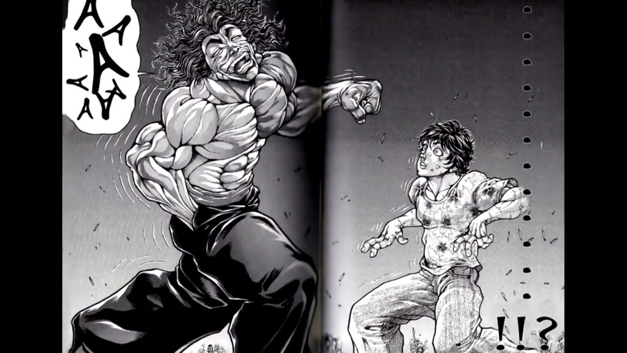 BAKI HANMA VS YUJIRO HANMA  FULL FIGHT EXPLAINED 