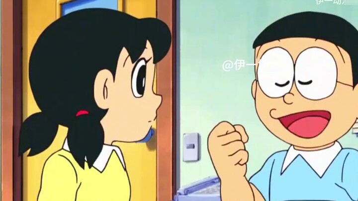 Doraemon: Nobita is on equal footing with the blue fat man, and also has a bag of treasures, so he c