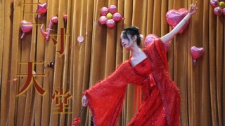 《步步惊心》骨灰级粉丝！！重现经典红梅舞！！   【上海商学院 欢送会】《三寸天堂》即兴歌伴舞