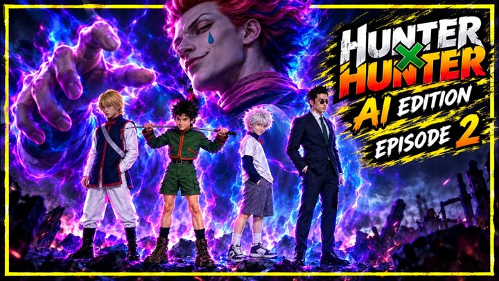 HUNTER × HUNTER AI EDITION | EPISODE 2 – 🔥 (AI Fan-Made Adaptation)