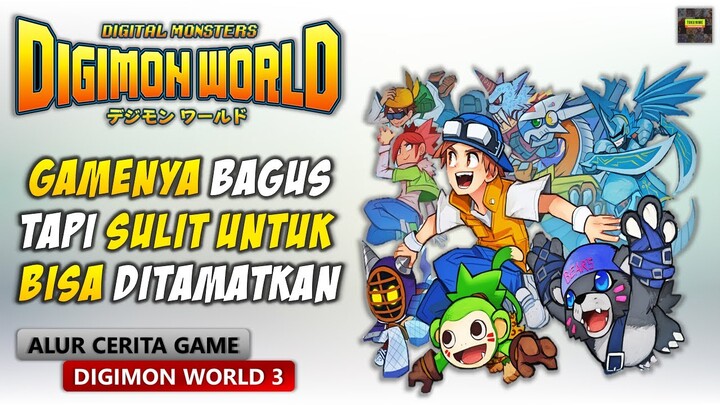 Ini Dia Game Digimon World Terbaik Sekaligus Susah Ditamatkan - ALUR CERITA GAME DIGIMON WORLD 3