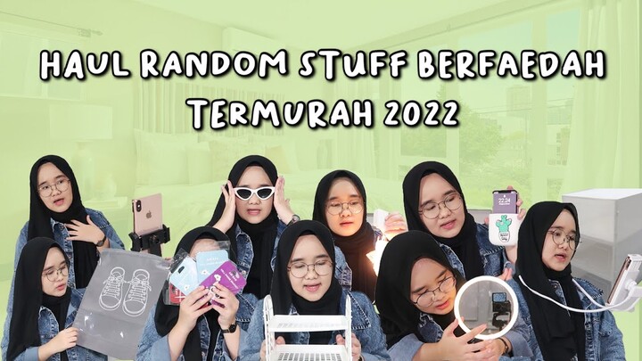 HAUL RACUN TIKTOK PERLENGKAPAN RUMAH DAN FASHION TERMURAH 2022